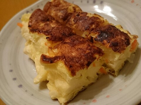 離乳食パクパク期＊はんぺん玉子焼き